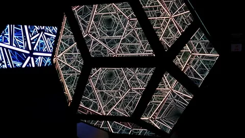 Lightfield installations. 스톡 동영상 166234152
