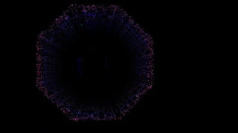 Lightfield sculpture. Stock Footage 166233582