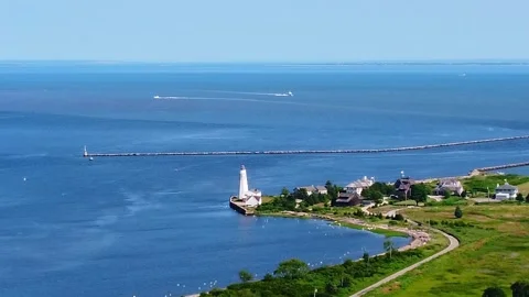 The lighthouse 001 Video stock 246403178