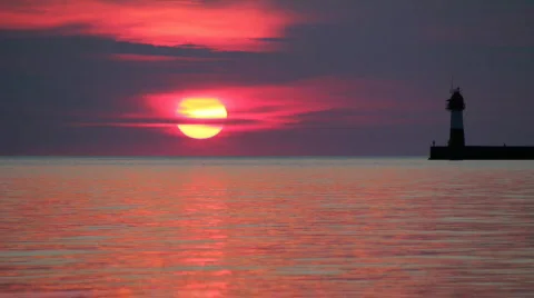 Lighthouse 01 Video stock 751009