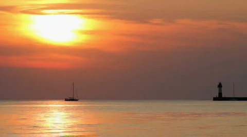 Lighthouse 05 Video stock 751007