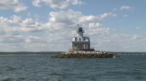 Lighthouse (2 of 2) Stock Footage 8693881
