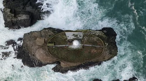 Lighthouse from above 写真素材