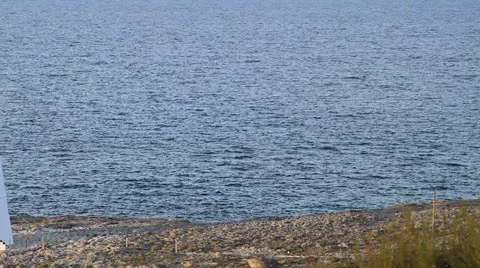 Lighthouse aerial view4 Stock Footage 10807071