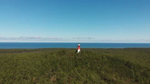 Lighthouse Aerials Stock Footage 131853435