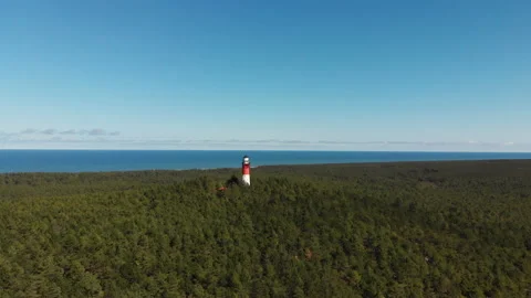 Lighthouse Aerials Stock Footage 131854501