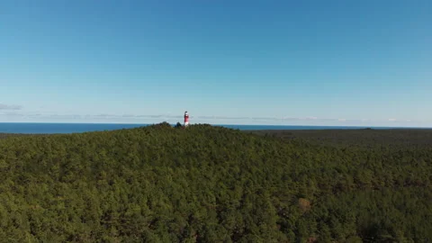 Lighthouse Aerials Stock Footage