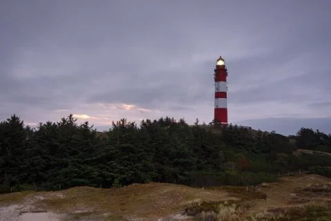Lighthouse, Amrum, Germany Stock Photos