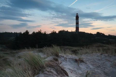 Lighthouse, Amrum, Germany Stock Photos