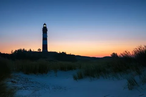 Lighthouse, Amrum, Germany Stock Photos
