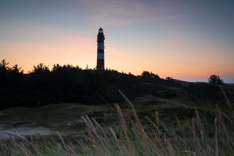 Lighthouse, Amrum, Germany Stock-Fotos