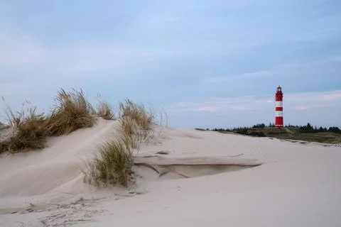 Lighthouse, Amrum, Germany Stock Photos