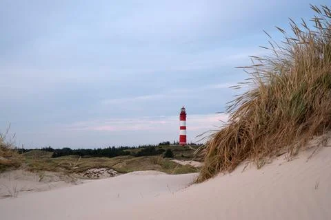 Lighthouse, Amrum, Germany Foto stock