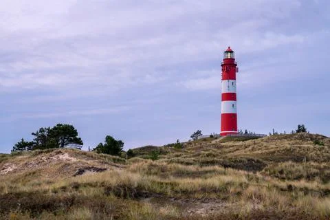Lighthouse, Amrum, Germany Stock Photos