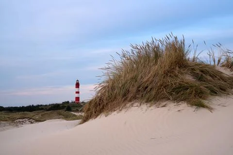 Lighthouse, Amrum, Germany Stock Photos