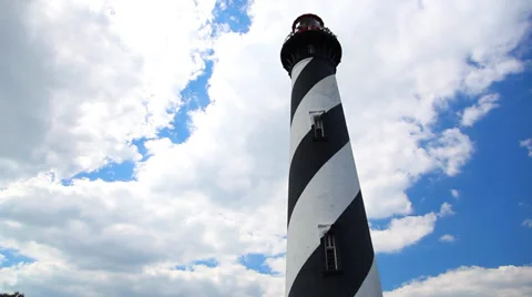 Lighthouse and clouds Vídeos de archivo 35947714