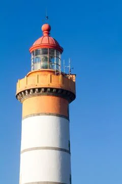 Lighthouse in a beautiful day Stock Photos