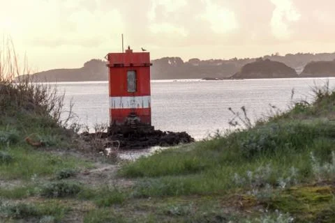 The lighthouse of Cabanas-02846 Stock Photos