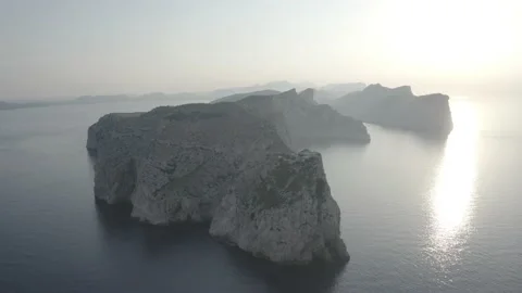 Lighthouse, Cap de Formentor, Mallorca, Balearic Islands, Spain, Europe Stock Footage 142823141