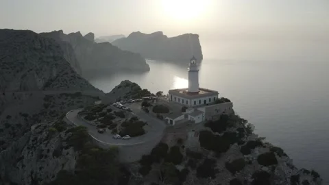 Lighthouse, Cap de Formentor, Mallorca, Balearic Islands, Spain, Europe Vidéo 142823360