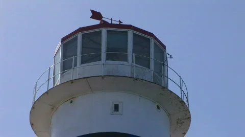 Lighthouse at the Cape of Good Hope Stock Footage 731109