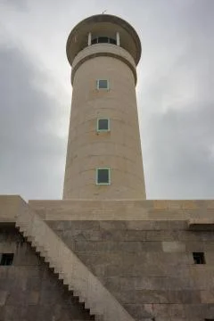 Lighthouse of Cape Naringa-2 Stock Photos