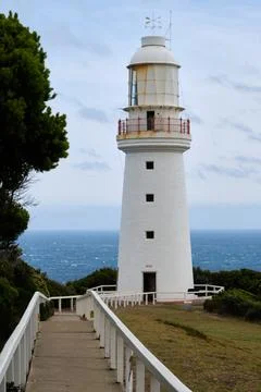 Lighthouse - Cape Otway Stock Photos