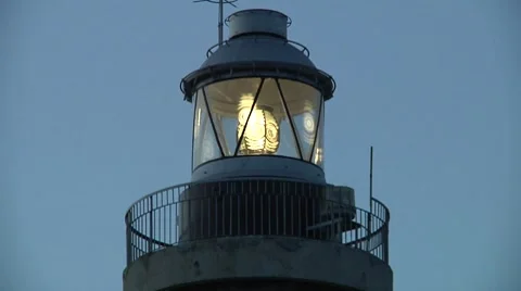 Lighthouse, Catania Stock Footage 8828614