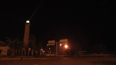 Lighthouse, Catania Stock Footage 8829838