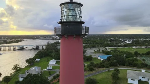 Lighthouse Circle Stock Footage 147548986