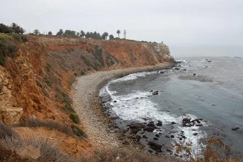 Lighthouse Cliff 1 Stock Photos