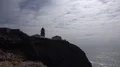 Lighthouse at the cliffs of Portugal southern tourism spot Sagres 4k or 4k+ Resolution