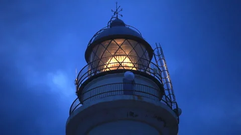 Lighthouse close up Stock Footage 926705