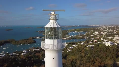 Lighthouse closeup Stock Footage 210228444