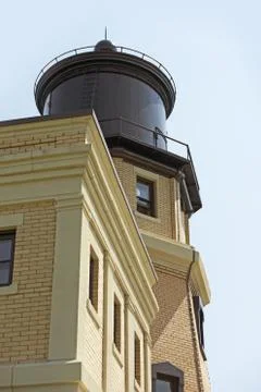 Lighthouse closeup 库存照片