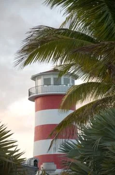 Lighthouse on the coast Stock-Fotos