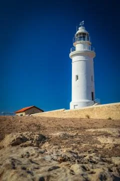 Lighthouse on the coast 写真素材