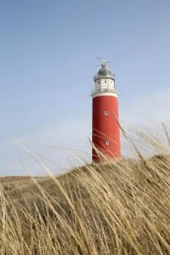 Lighthouse Cocksdorp  Stock Photos