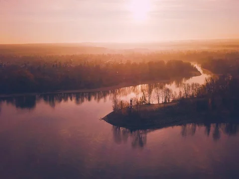 Lighthouse at dawn Stock Footage 81127176