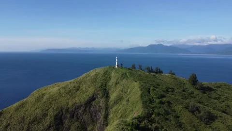 Lighthouse at Dingalan Video stock 300480491
