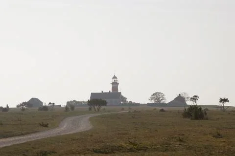 Lighthouse during summer.jh Stock Photos