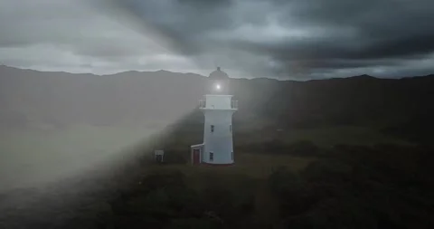 Lighthouse Flash Stock Footage 235021614