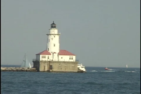 Lighthouse Stock Footage 297047