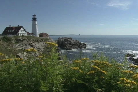 Lighthouse Stock Footage 335210