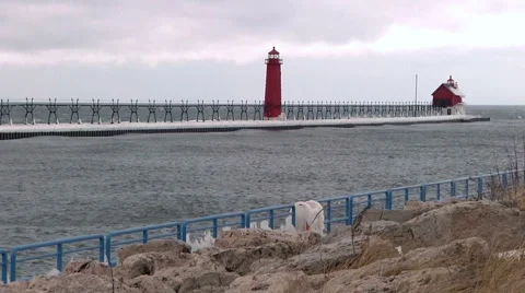 Lighthouse Stock Footage 908114