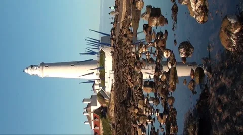 Lighthouse Stock Footage 8659937