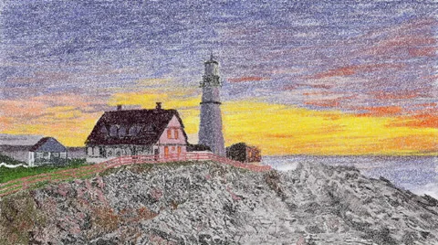 Lighthouse Stock Footage 22779289