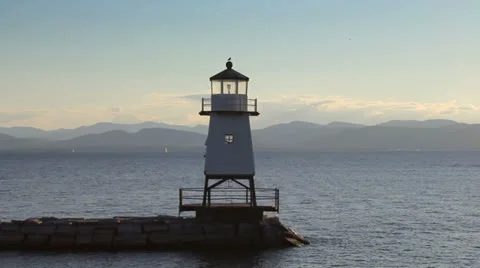 Lighthouse Stock Footage 23825701
