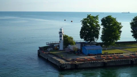 Lighthouse Stock Footage 99659061