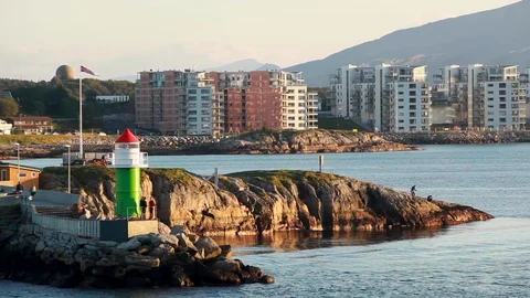 Lighthouse Stock Footage 130086473